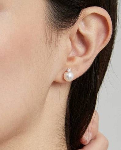 8-10mm Freshwater Pearl & Sasha Earrings - House Of Pearls